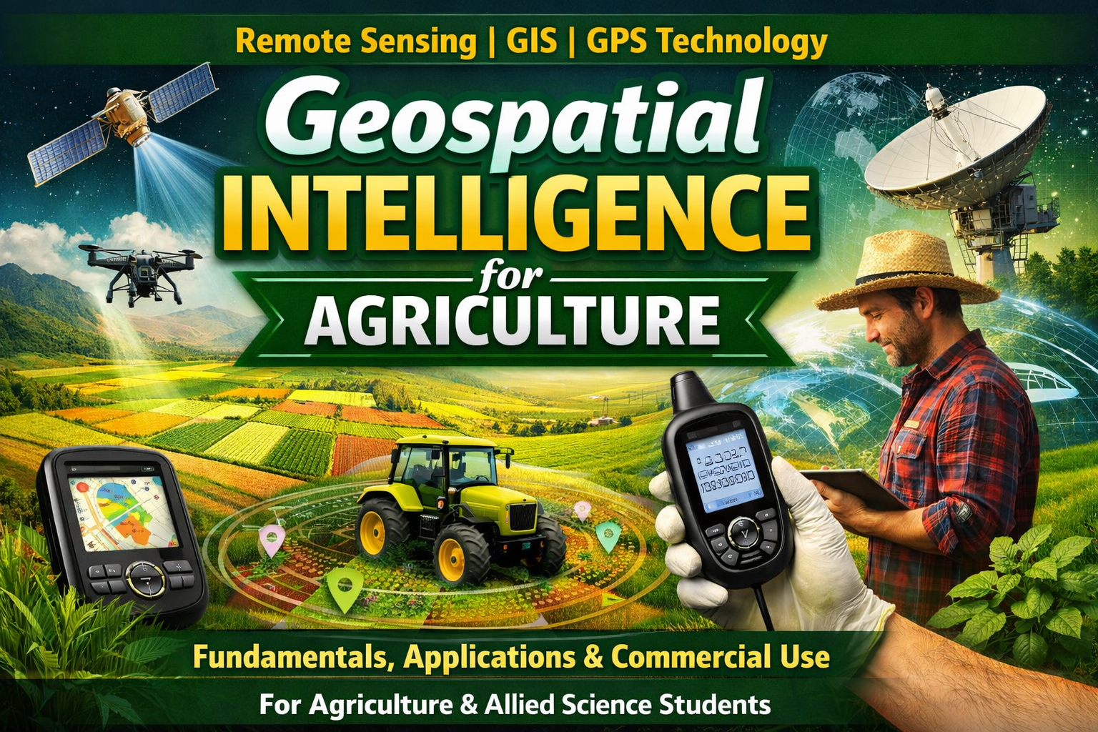 Geospatial Intelligence for Sustainable Agriculture