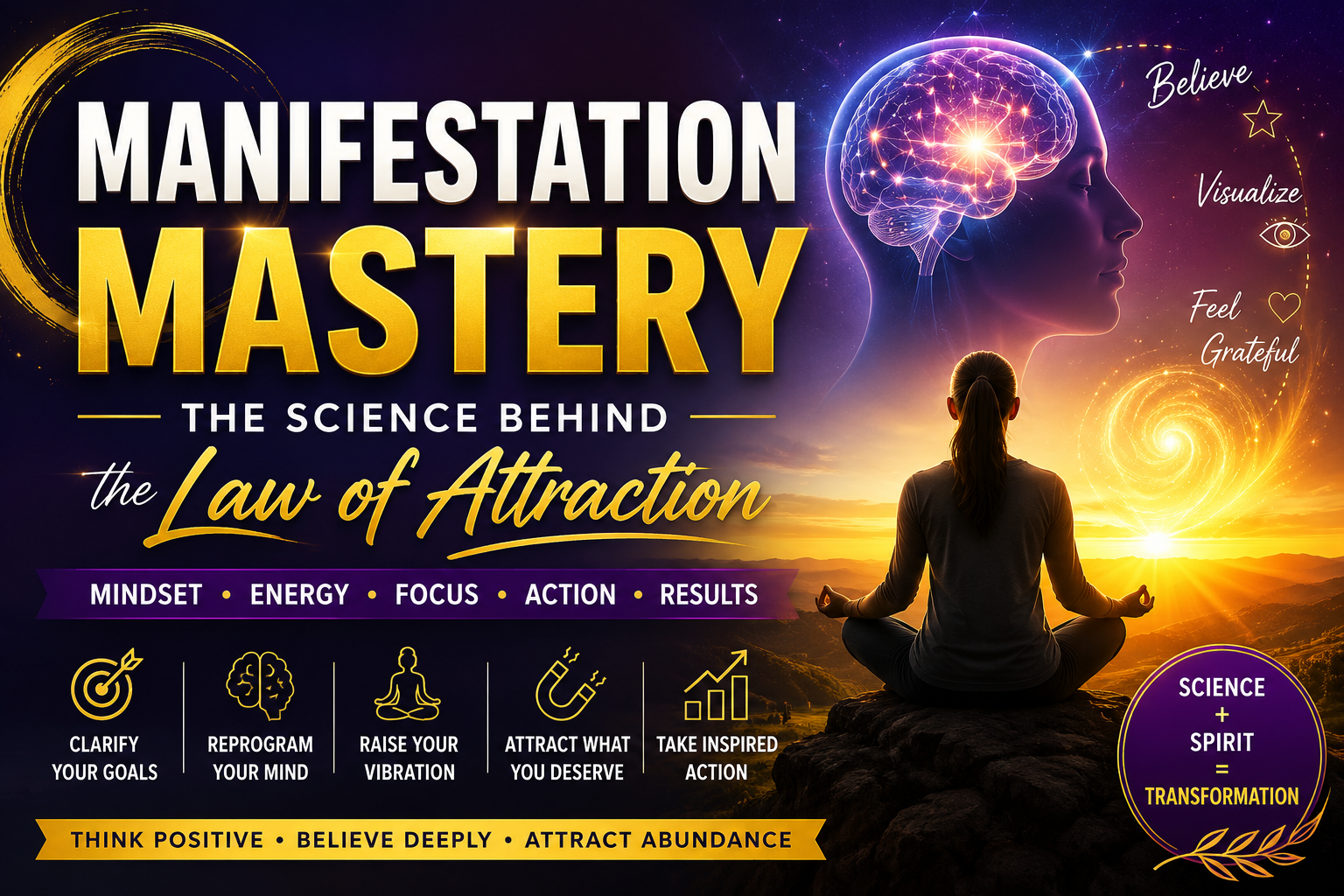 Manifestation Mastery – The Science Behind Law of Attraction